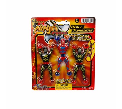 Duvara Yapışan Taklacı Ninja Duvara Yapışan Taklacı Ninja