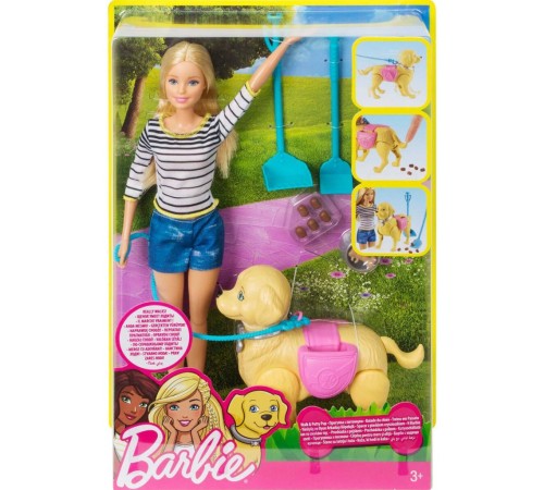 DWJ68 Barbie ve Köpeği Tuvalet Eğitiminde