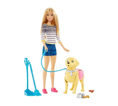 DWJ68 Barbie ve Köpeği Tuvalet Eğitiminde