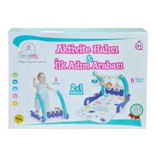 E0633 AKTİVİTE HALISI İLK ADIM ARABASI MAVİ