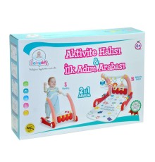 E0634 AKTİVİTE HALISI İLK ADIM ARABASI PEMBE