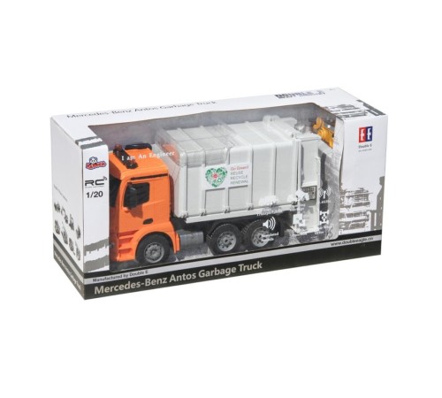 E560-003 Kumandalı Şarjlı Çöp Kamyonu 1:20 -Vardem E560-003 Kumandalı Şarjlı Çöp Kamyonu 1:20 -Vardem