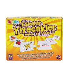 EDU-1002 Eşleştir Yiyecekler -Chiva