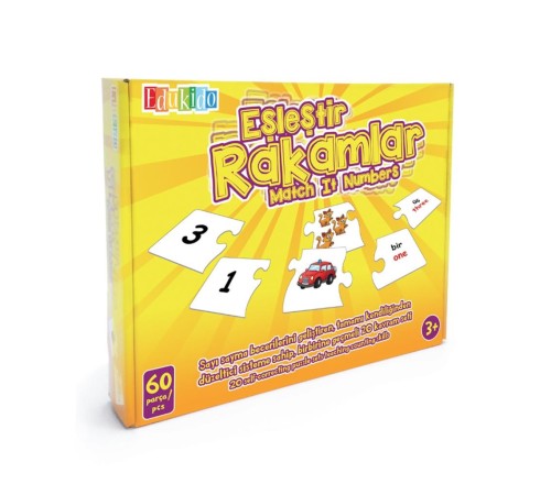 EDU-1006 Eşleştir Rakamlar Oyunu -Chiva EDU-1006 Eşleştir Rakamlar Oyunu -Chiva