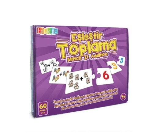 EDU-1007 Eşleştir Toplama 60 Parça -Chiva EDU-1007 Eşleştir Toplama 60 Parça -Chiva