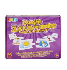 EDU-1012 Eşleştir Zıt Kavramlar -Chiva