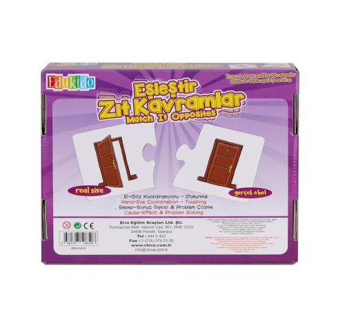 EDU-1012 Eşleştir Zıt Kavramlar -Chiva EDU-1012 Eşleştir Zıt Kavramlar -Chiva