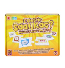 EDU-1016 Eşleştir Saat Kaç -Chiva