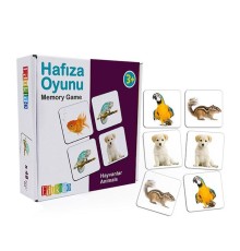 EDU-2013 Hafıza Oyunu Gerçek Hayvanlar -Chiva