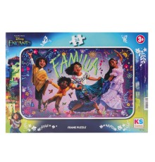 ENC 704 Encanto Familia Frame Puzzle 24 Parça -KS Puzzle