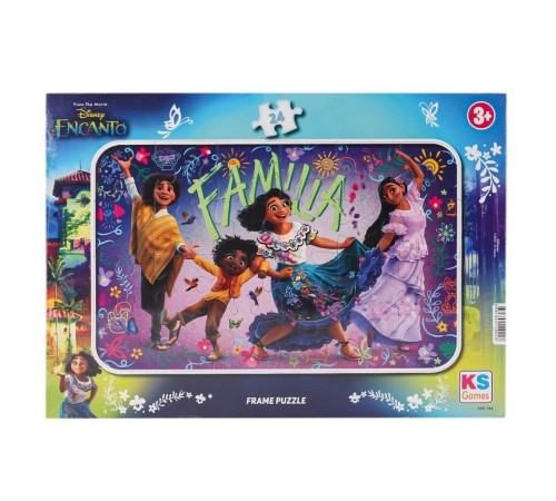 ENC 704 Encanto Familia Frame Puzzle 24 Parça -KS Puzzle ENC 704 Encanto Familia Frame Puzzle 24 Parça -KS Puzzle