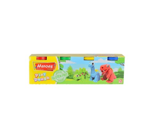 ERN-604 Heroes Premıum Dörtlü Oyun Hamuru - Eren Oyuncak ERN-604 Heroes Premıum Dörtlü Oyun Hamuru - Eren Oyuncak