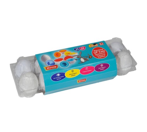 ERN-804 Heroes Toys 12li Yumurta Eşleştirme - Eren Oyuncak ERN-804 Heroes Toys 12li Yumurta Eşleştirme - Eren Oyuncak