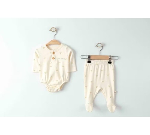 Eslenza Baby Zıbın Takım 0002 Bej Eslenza Baby Zıbın Takım 0002 Bej