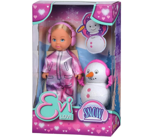Evi Love Sevimli Kar Kıyafeti ve Kardan Adam 12 cm Evi Love Sevimli Kar Kıyafeti ve Kardan Adam 12 cm