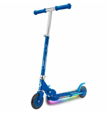 Evo 2 Tekerlekli Flash Işıklı Mavi Scooter