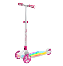Evo 3 Tekerlekli Colour Burst Işıklı Beyaz Scooter