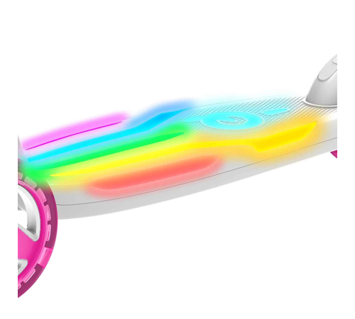 Evo 3 Tekerlekli Colour Burst Işıklı Beyaz Scooter Evo 3 Tekerlekli Colour Burst Işıklı Beyaz Scooter