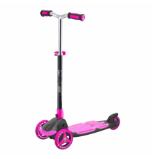 Evo 3 Tekerlekli Katlanabilir Illuminate Işıklı Pembe Scooter