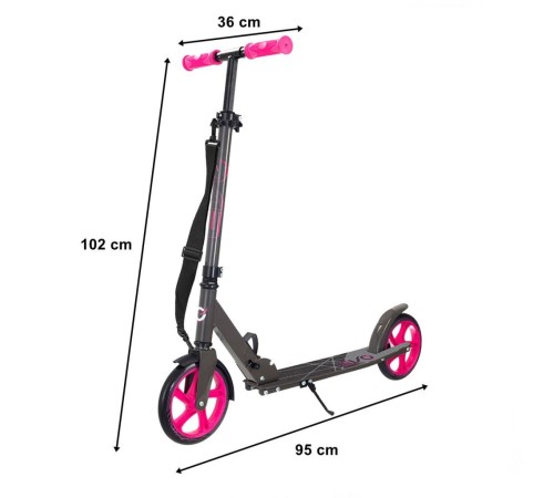 Evo Flexi Max 2 Tekerlekli Scooter Pembe Evo Flexi Max 2 Tekerlekli Scooter Pembe
