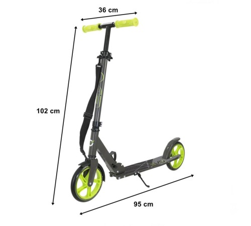 Evo Flexi Max 2 Tekerlekli Scooter Yeşil Evo Flexi Max 2 Tekerlekli Scooter Yeşil