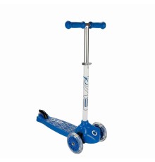 Evo Işıklı 3 Tekerlekli Mavi Scooter