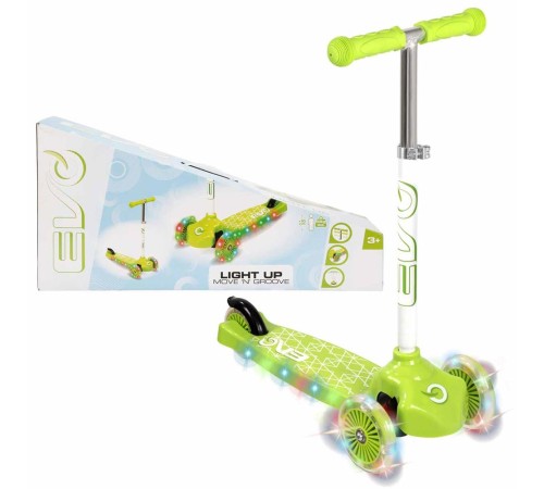 EVO SCOOTER 3TKR IŞIKLI MAX 50KG YEŞİL EVO SCOOTER 3TKR IŞIKLI MAX 50KG YEŞİL