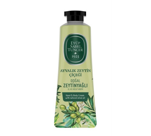 Eyüp Sabri Tuncer Doğal Ayvalık Zeytin Çiçeği Zeytinyağlı El ve Vücut Kremi 50ml Eyüp Sabri Tuncer Doğal Ayvalık Zeytin Çiçeği Zeytinyağlı El ve Vücut Kremi 50ml