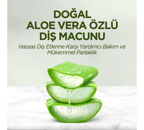 Eyüp Sabri Tuncer Doğal Diş Macunu 90 Gr Aloe Vera Eyüp Sabri Tuncer Doğal Diş Macunu 90 Gr Aloe Vera