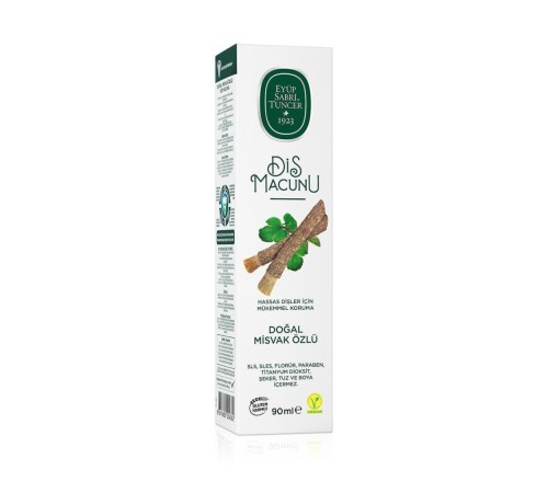 Eyüp Sabri Tuncer Doğal Diş Macunu 90 Gr Misvak Özlü