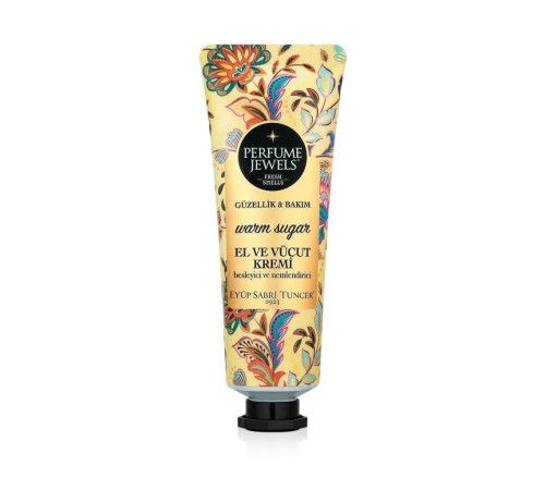 Eyüp Sabri Tuncer Perfume Jewels El ve Vücut Kremi 50 ml Warm Sugar Eyüp Sabri Tuncer Perfume Jewels El ve Vücut Kremi 50 ml Warm Sugar