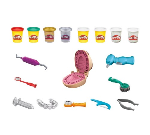F1259 Play-Doh Dişçi Seti +3 yaş F1259 Play-Doh Dişçi Seti +3 yaş