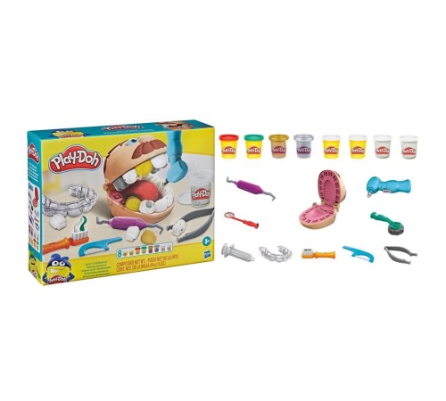 F1259 Play-Doh Dişçi Seti +3 yaş F1259 Play-Doh Dişçi Seti +3 yaş