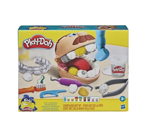 F1259 Play-Doh Dişçi Seti +3 yaş F1259 Play-Doh Dişçi Seti +3 yaş