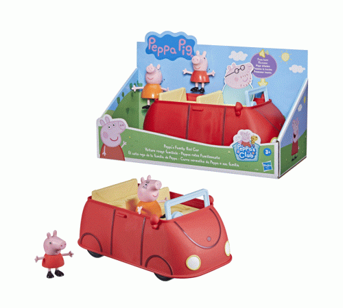 F2184 Peppa Pig Kırmızı Aile Aracı +3 yaş F2184 Peppa Pig Kırmızı Aile Aracı +3 yaş