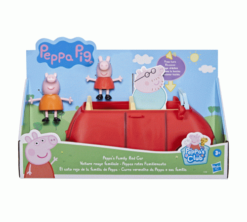 F2184 Peppa Pig Kırmızı Aile Aracı +3 yaş F2184 Peppa Pig Kırmızı Aile Aracı +3 yaş