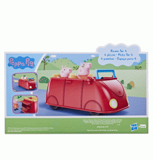 F2184 Peppa Pig Kırmızı Aile Aracı +3 yaş