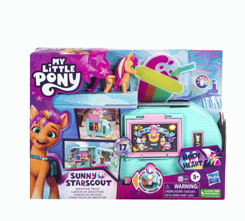 F6339 My Little Pony - Sunny Starscout Smoothie Arabası +3 yaş F6339 My Little Pony - Sunny Starscout Smoothie Arabası +3 yaş