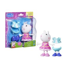 F8859 Peppa Pig ve Ailesi Kıyafetli Figür Seti +3 yaş
