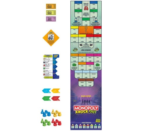 F8995 Monopoly Knockout F8995 Monopoly Knockout