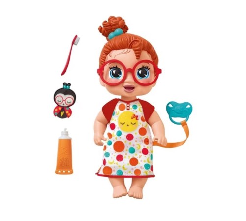 F9965 Baby Alive Uykucu Bebeğim Kırmızı Saçlı Dottie Doodle +3 yaş