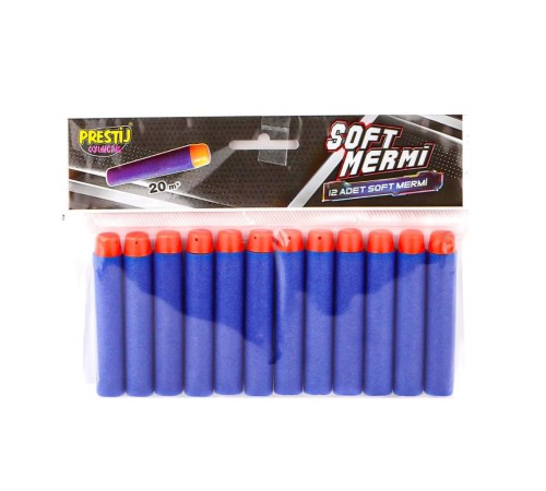 FAB BK 001 Yedek Yumuşak Dart Mermisi -Prestij Oyuncak FAB BK 001 Yedek Yumuşak Dart Mermisi -Prestij Oyuncak