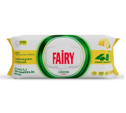 Fairy Power Yüzey Temizlik Havlusu 100'Lü Limon Fairy Power Yüzey Temizlik Havlusu 100'Lü Limon