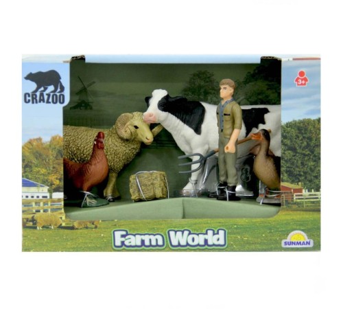 Farm World Çiftlik Hayvanları Küçük Oyun Seti