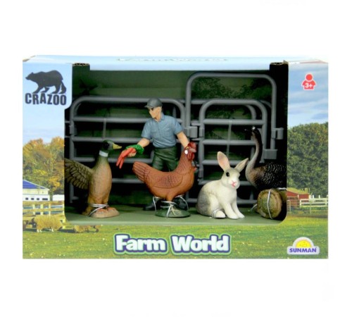 Farm World Çiftlik Hayvanları Küçük Oyun Seti