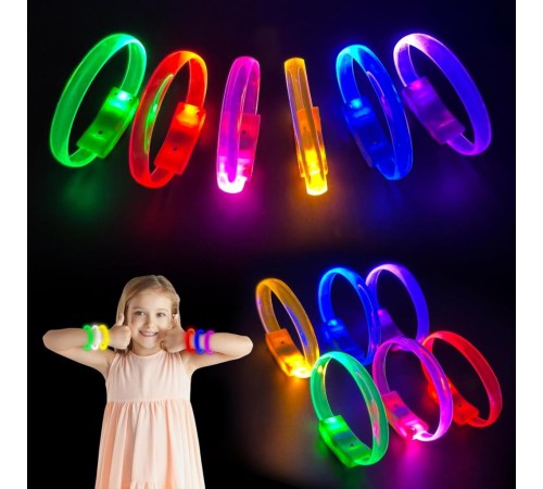 Festival & Parti LED Bileklik 3 Farklı Mod Işıklı 1 Adet Festival & Parti LED Bileklik 3 Farklı Mod Işıklı 1 Adet