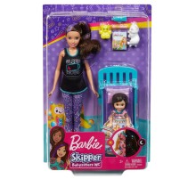 FHY97 Skipper Bebek Bakıcısı Bebeği ve Aksesuarları Oyun Seti