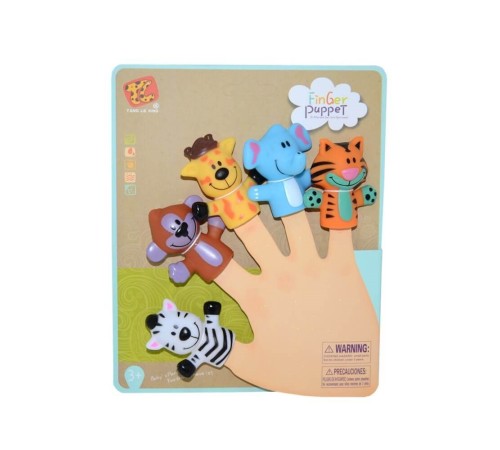 Finger Puppet Hayvan Figürlü Parmak Kuklası Finger Puppet Hayvan Figürlü Parmak Kuklası