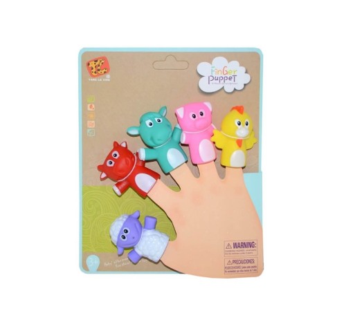Finger Puppet Hayvan Figürlü Parmak Kuklası Finger Puppet Hayvan Figürlü Parmak Kuklası