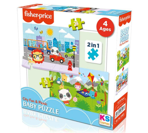 FisherPriceBabyCityFun&Picnic2’si1AradaPuzzle FisherPriceBabyCityFun&Picnic2’si1AradaPuzzle